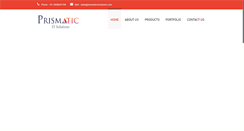 Desktop Screenshot of prismaticitsolutions.com